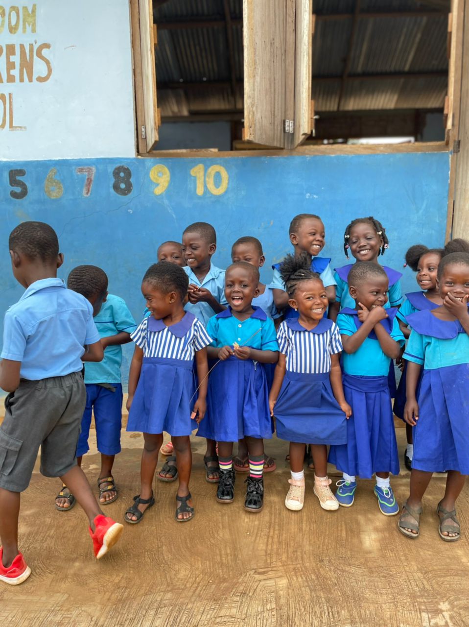 Schulkinder in Uganda